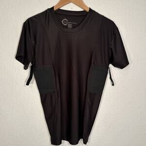NEW Concealment Clothes Crew‎ Neck Undercover Concealed Carry Holster Shirt Med